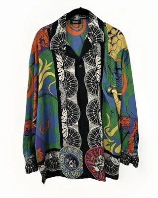 De Colección Timney Fowler for Go Seda Colección Hombre 100% Seda Mitología Griega Talla P Foto 1 de 4