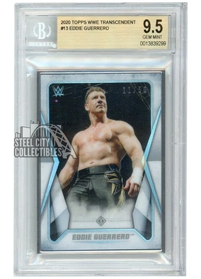 Eddie Guerrero 2020 Topps Transcendent Card #13 /50 BGS 9.5 - Image 1 of 2