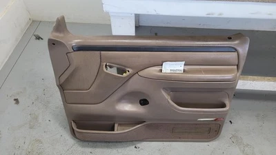 1992-1997 Ford Trucks Front Right Passenger Door Trim Panel w/Switch, Crew Cab Foto 1 de 4