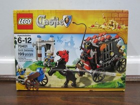 LEGO CASTLE 70401 (Gold Getaway) (Open Box, Sealed Bags)  COMPLETE