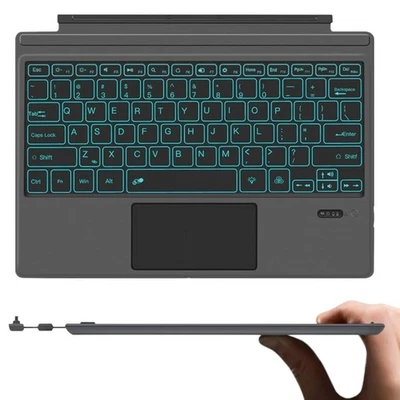 Wireless Keyboard Type Cover Trackpad Mouse Replacement for Microsoft Surface... - Image 1 of 4