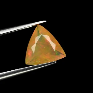 1.13 Ct IF World Class Rare 100% Natural Rainbow Colors Play Solid Facet Opal - Picture 1 of 2
