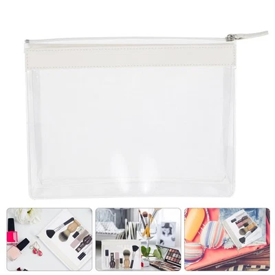  Trousse De Toilette Transparente Pochette Maquillage Sac Rangement - Photo 1/4
