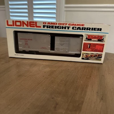Tren de carga vintage Lionel Canadian Pacific vagón de carga calibre 6-9442 O 027 años 80 nuevo en caja Foto 1 de 4