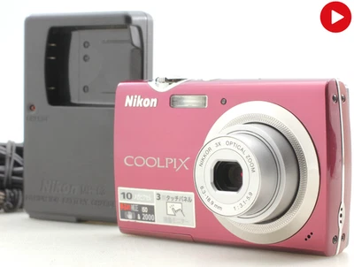Nikon COOLPIX S230 rot lila 10,0-MP-Digitalkamera aus JAPAN [NEUWERTIG]... - Bild 1 von 4