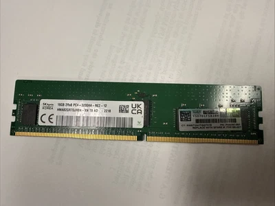 HPE 16GB 2Rx8 PC4-3200AA SODIMM Laptop Memory HMA82GS6DJR8N-XN SK Hynix - Image 1 of 2