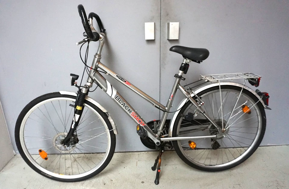 BlackShox Dreamline Trekkingrad Citybike 28 Zoll Trapezrahmen silber (A024-002) - Bild 1 von 4