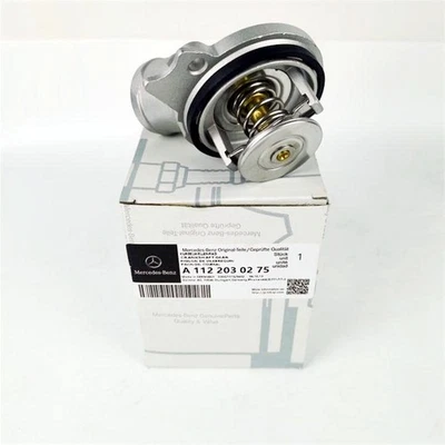 Coolant Thermostat Housing for Mercedes-Benz CLK320 G500 E430 ML350 SLK55 AMG Foto 1 de 4