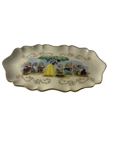 Used Vintage Lenox Snow White And Seven Dwarfs Good Condition Free Shipping - Picture 1 of 6