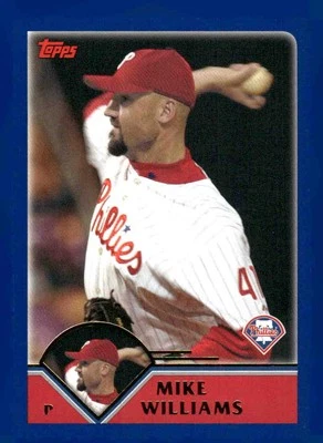 2003 Topps Traded & Rookies #T98 Mike Williams - Image 1 of 2