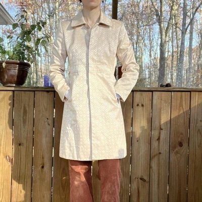 Light Pink Trench Coat Vintage 70s Marvin Richard’s Women’s Xs/s - Image 1 of 4