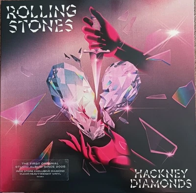 The Rolling Stones | Hackney Diamonds | Clear Vinyl LP Sealed - Image 1 of 3