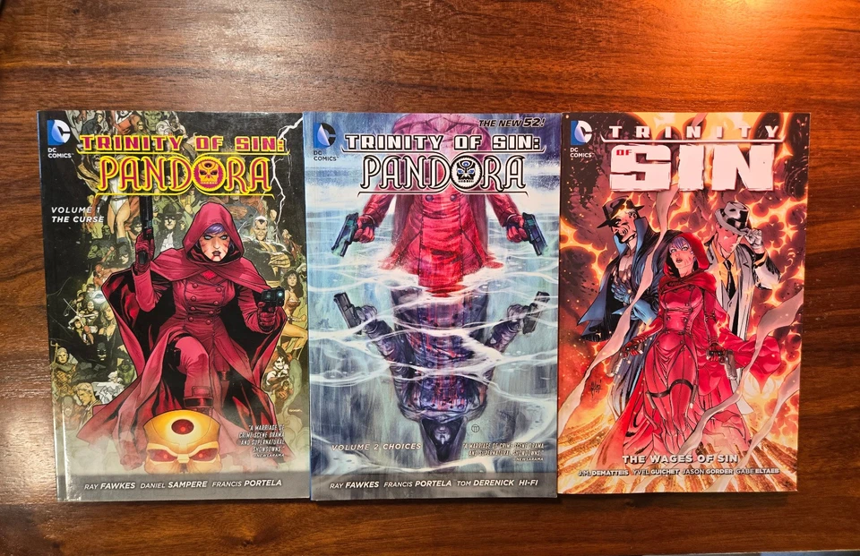 DC Comics New 52 Trinity Of Sin: Pandora Vol. 1-2 & ThePhantom Stranger Vol. 3 - Image 1 of 4