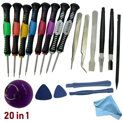 ACENIX 20 in 1 Repair Tools Screwdrivers Set Kit For iPhone 5 4S 3GS iPad4 Mobile Phone