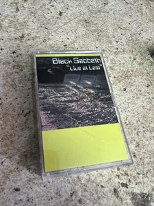 Black Sabbath Live At Last Cassette Tape getestet - Bild 1 von 2