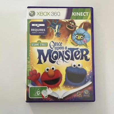 Sesame Street - Once Upon A Monster (Xbox 360 Kinect) Complete With Manual - Image 1 of 4