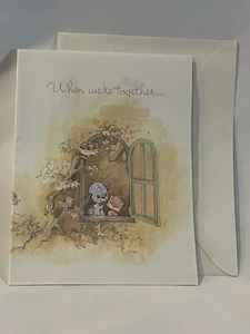 Vintage Greeting Card Elena Kucharik UNUSED Friendship Sentiment - Picture 1 of 5