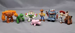 Disney TOY STORY 3 STÜCK orangefarbenes Rockmonster 2,5"" FIGUR GESICHTSÄNDERUNGEN UND ANDERE - Bild 1 von 9