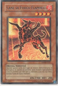 YU GI OH FEUERHUND FLAMVELL • ANPR • SELTEN - Bild 1 von 1