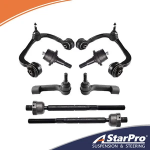 8pc Front Upper Control Arm Ball Joint Tie Rod For Ford F-150 Expedition Lincoln - Picture 1 of 7