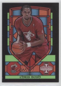 2013-14 Panini Innovation Stained Glass Chris Bosh #42 HOF