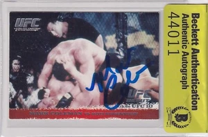 Mark Coleman Signed 2009 Topps UFC 10 Round 1 Rookie Debut Card #3 BAS COA RC - Picture 1 of 24