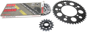 RK 520GXW X-Ring Steel Quick Acceleration Chain Kit 9101-129P