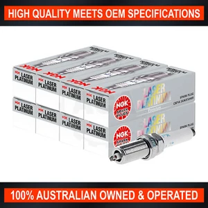 Pack of 8 Platinum NGK Spark Plugs (LFR5AQP) - Picture 1 of 1