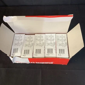 Legrand 5351-W Single Receptacle 20A 125V Box of 10 - Picture 1 of 3