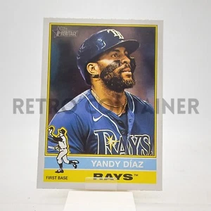 TOPPS Heritage Baseball MLB Cards 2025 - 215 Rays Yandy Diaz - Picture 1 of 1
