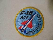 MILITARY PATCH F-16 ACF JOINT TEST TEAM