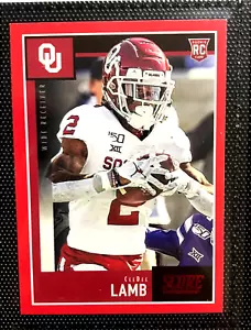 MINT 2020 Score CeeDee Lamb Red Parallel Rookie Card RC #416 Sooner Cowboys M942 - Picture 1 of 1