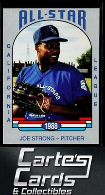 Joe Strong 1988 Cal League All-Stars #20 Reno Silver Sox - Image 1 of 2