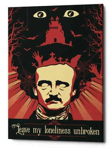 Epic Graffiti 'Poe' Giclee Canvas Wall Art - Picture 1 of 6