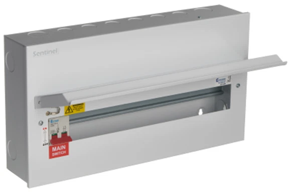 Europa SLCU20M 18Way Metal Clad Consumer Unit Fuse Board Main Switch Fuse Box - Image 1 of 1