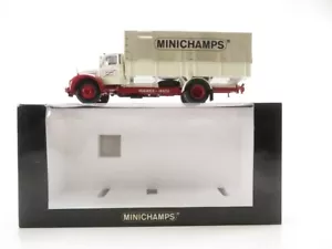 (ID0664) Minichamps 439141022 Magirus-Deutz S7500 Jupiter Pritsche, 1:43 OVP - Bild 1 von 9