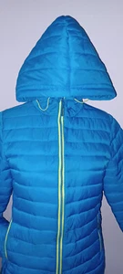 türkise gesteppte Sportjacke - Bild 1 von 13