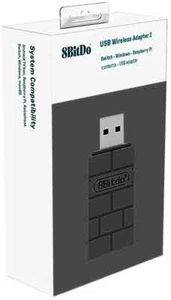 8BitDo 83DC Wireless USB Adapter 2 for Most Gaming Controllers Black (VG) - Picture 1 of 3