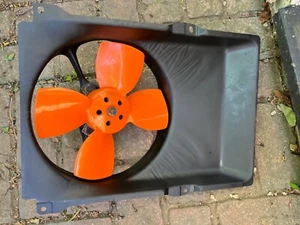 A good used & tested genuine Ford MK3 Escort CVH electric cooling fan & shroud - Picture 1 of 5