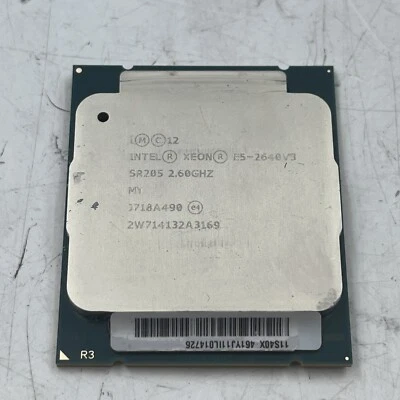 Intel Xeon E5-2640 V3 2.60Ghz LGA 2011 8-Core Server CPU Processor SR205  (2) - Image 1 of 2