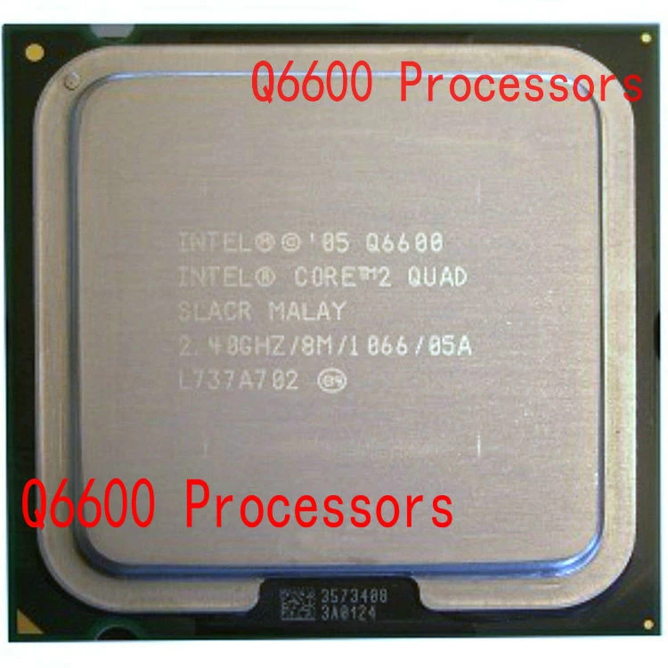 Intel Core 2 Quad Q6600 - 2,4 GHz 8MB 1066MHz Sockel 775 CPU 4-Kern-Prozessor - Bild 1 von 1