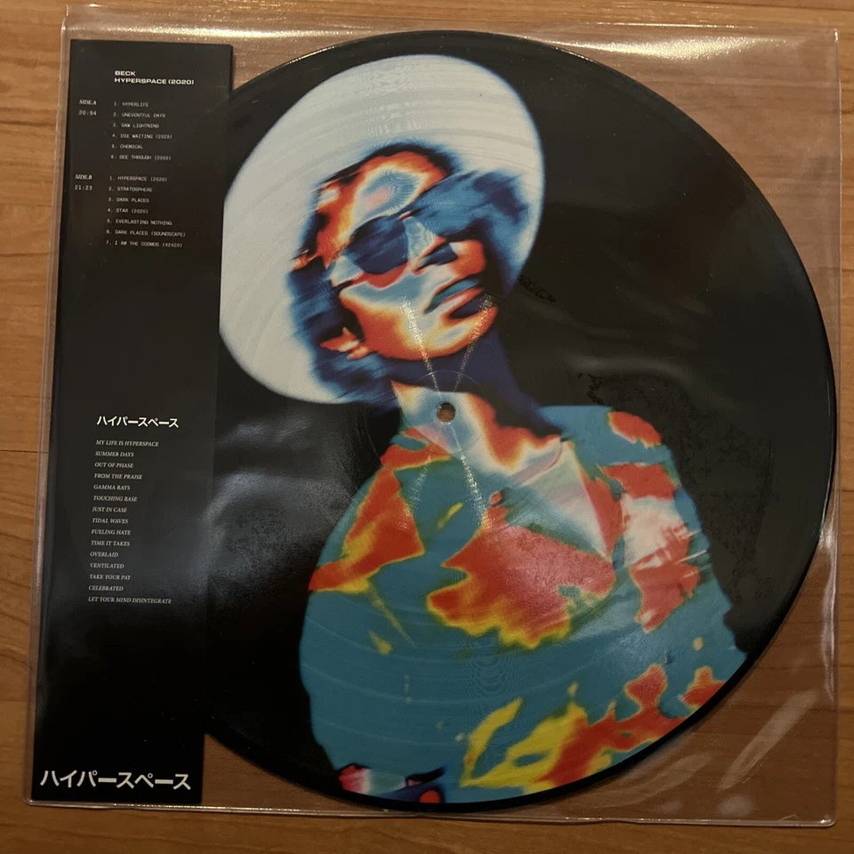 Hyperspace 2020 Vinyl Beck Picture Disc Record LP