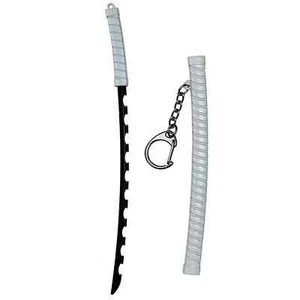 Demon Slayer Inspired Sword Keychain Hashibira Inosuke's Miniature Replica - Picture 1 of 5