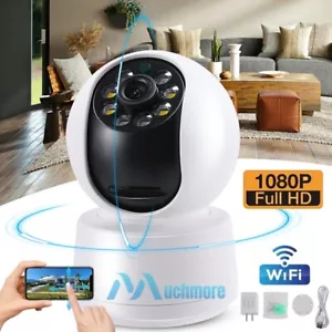1080P WiFi Wireless Home Security Camera w/ Audio Night Vision Baby Pet Monitor - Picture 1 of 39