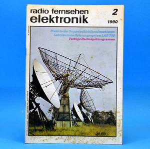 DDR radio fernsehen elektronik 2 1990 Elektrische Doppelschichtkondensatoren ... - Bild 1 von 1