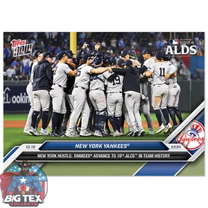 2024 Topps Now New York Yankees #821 Yanks to the ALCS! IN MANO - Foto 1 di 1