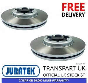 For Ford Transit Custom Front Brake Discs Coated Set 2.0 2.2 FWD 288mm - Picture 1 of 2