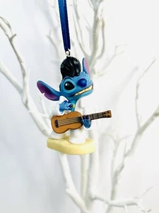 Disney Store Elvis Stitch From Lilo And Stitch, Christmas Tree Decoration - Picture 1 of 5