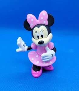 Minnie Mouse Standing 3" Disney Pink Plastic Stand Up Action Figure Mickey - Picture 1 of 3