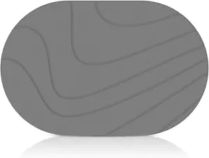 Stone Bath Mats for Bathroom|Diatomaceous Earth Bath Mat|Quick Dry Water Absorbi - Picture 1 of 7
